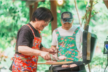 森の中の美味しい時間